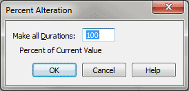 Percent Alteration Note Durations